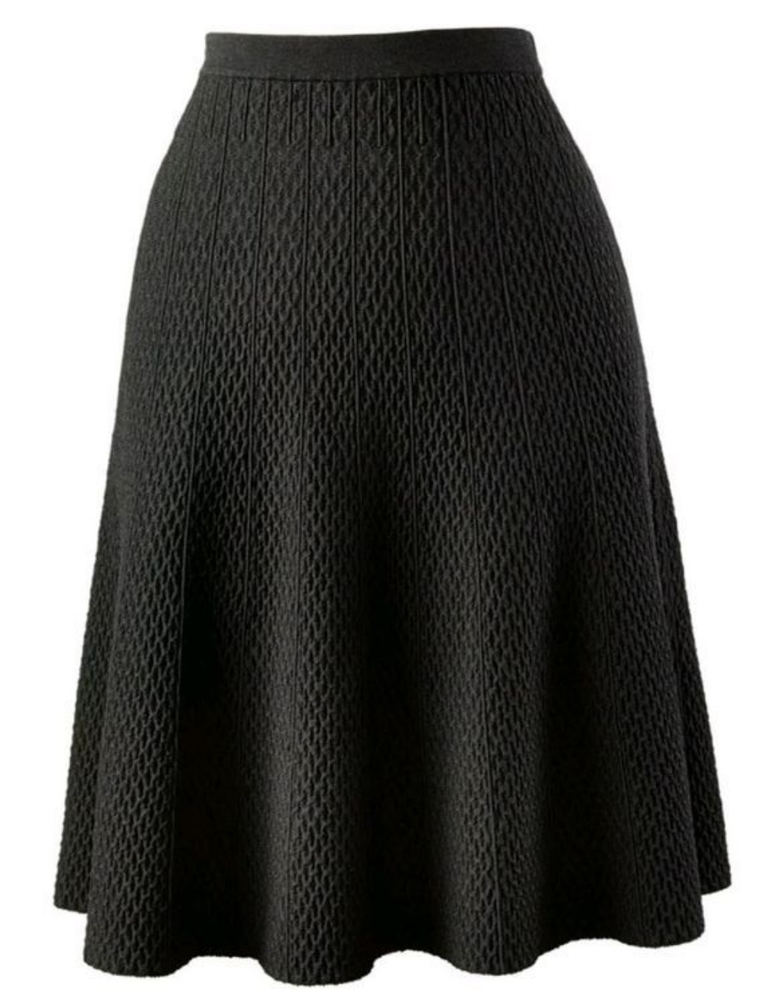 ⚘ CABI - Black A-line Skirt
